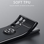 Θήκη Samsung Galaxy S24 Ultra 5G OEM Magnetic Ring Kickstand / Μαγνητικό δαχτυλίδι / Βάση στήριξης TPU μπλε - Image 5