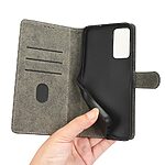 Θήκη TCL 40 NXTPAPER 5G Mad Mask RFID Blocking V2 Προστασία Ασύρματης Ανάγνωσης Καρτών Leather με βάση στήριξης, υποδοχές καρτών και μαγνητικό κούμπωμα μπλε - Image 5