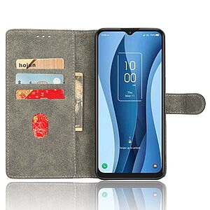 υποδοχές καρτών και μαγνητικό κούμπωμα μωβ