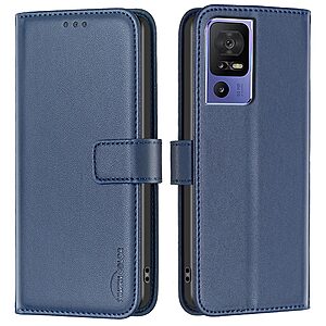 Θήκη TCL 40 SE BINFEN COLOR Leather Wallet series 12 με βάση στήριξης