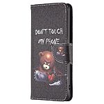 Θήκη Vivo Y36 OEM Angry bear with chainsaw με βάση στήριξης, υποδοχές καρτών και μαγνητικό κούμπωμα Flip Wallet από συνθετικό δέρμα και TPU - Image 5