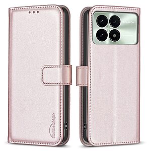 Θήκη Xiaomi Poco X6 Pro 5G BINFEN COLOR Leather Wallet series 12 με βάση στήριξης