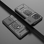 Θήκη Xiaomi Poco X6 Pro 5G Mad Mask Camshield Armor Guard v3 Πλάτη με προστασία για την κάμερα, Kickstand και Βάση στήριξης από σκλήρό Premium TPU μαύρο - Image 5