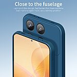 Θήκη Xiaomi Poco X6 Pro 5G PINWUYO Ultra Thin Rubberized v2 Premium Πλάτη TPU με εσωτερική επένδυση μπλε σκούρο - Image 5