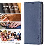 Θήκη Xiaomi Redmi Note 13 4G BINFEN COLOR Leather Wallet series 9 με βάση στήριξης, υποδοχές καρτών και μαγνητικό κούμπωμα μπλε - Image 5