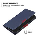 Θήκη Xiaomi Redmi Note 13 5G BINFEN COLOR Leather Wallet series 9 με βάση στήριξης, υποδοχές καρτών και μαγνητικό κούμπωμα μπλε - Image 4