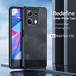 Θήκη Xiaomi Redmi Note 13 5G DUX DUCIS Aimo Series - Ανθεκτική στις Πτώσεις μαύρο - Image 3