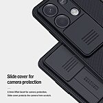 Θήκη Xiaomi Redmi Note 13 5G NiLLkin Camshield Series Πλάτη με προστασία για την κάμερα από σκλήρό Premium TPU μαύρο - Image 5