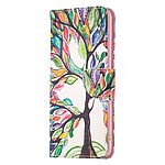 Θήκη Xiaomi Redmi Note 13 Pro 4G / Poco M6 Pro OEM Colorized Tree με βάση στήριξης, υποδοχές καρτών και μαγνητικό κούμπωμα Flip Wallet από συνθετικό δέρμα και TPU - Image 4