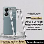 Θήκη Xiaomi Redmi Note 13 Pro 4G / Poco M6 Pro IMAK Airbag Series με ενισχυμένες γωνίες από Premium ανθεκτικό TPU - Image 2