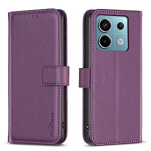 Θήκη Xiaomi Redmi Note 13 Pro 5G / Poco X6 5G BINFEN COLOR Leather Wallet series 12 με βάση στήριξης
