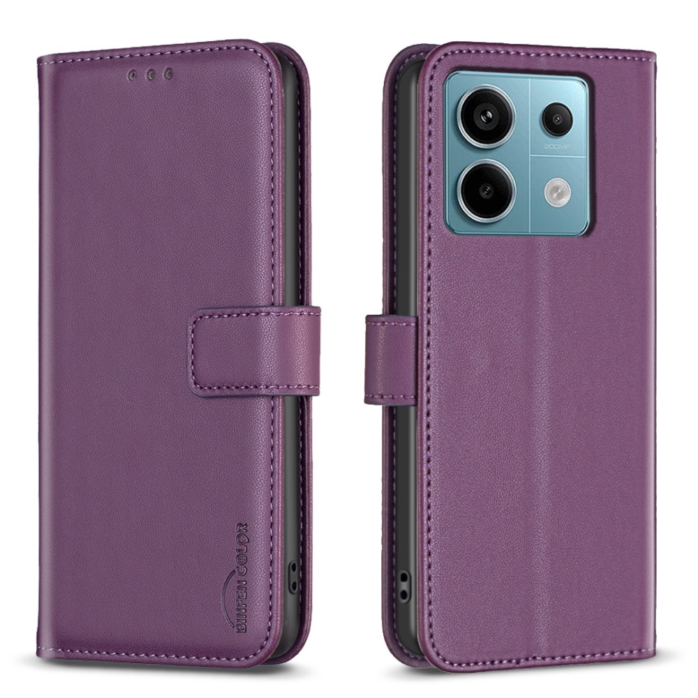 Θήκη Xiaomi Redmi Note 13 Pro 5G / Poco X6 5G BINFEN COLOR Leather Wallet series 12 με βάση στήριξης Θήκη Xiaomi Redmi Note 13 Pro 5G / Poco X6 5G BINFEN COLOR Leather Wallet series 12 με βάση στήριξης