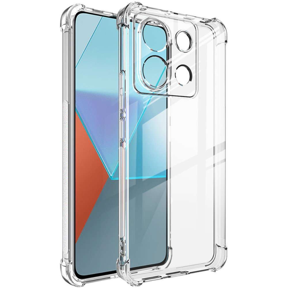 Θήκη Xiaomi Redmi Note 13 Pro 5G / Poco X6 5G OEM Silicone Sockproof V10 Anti-Slip Transparent Πλάτη με ενισχυμένες γωνίες TPU Θήκη Xiaomi Redmi Note 13 Pro 5G / Poco X6 5G OEM Silicone Sockproof V10 Anti-Slip Transparent Πλάτη με ενισχυμένες γωνίες TPU