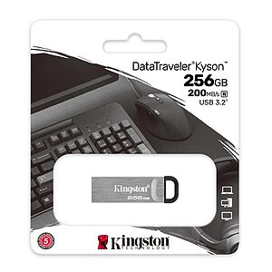 Kingston DataTraveler Kyson 256GB USB 3.2 Gen 1 (DTKN/256GB) (KINDTKN/256GB)