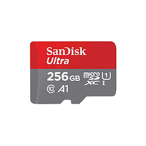 Sandisk Ultra microSDXC 256GB Class 10 U1 A1 UHS-I με αντάπτορα 150MB/s (SDSQUAC-256G-GN6MA) (SANSDSQUAC-256G-GN6MA)