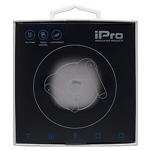 iPro True Wireless Bluetooth Earphones TW100 White (010701-0253) (IPRO010701-0253)