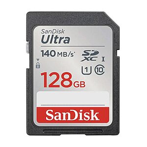 Sandisk Ultra SDXC UHS-I 128GB (SDSDUNB-128G-GN6IN) (SANSDSDUNB-128G-GN6IN)