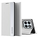 Θήκη Honor X8b New Design Leather Stand Cover από συνθετικό δέρμα λευκό