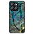 Θήκη Honor X8b OEM σχέδιο Marble με Πλάτη Tempered Glass TPU σμαραγδί