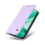 Θήκη Honor X8b YIKATU Folio Series με βάση στήριξης, υποδοχή καρτών και μαγνητικό κούμπωμα Flip Wallet από συνθετικό δέρμα και TPU μωβ ανοιχτό - Image 5