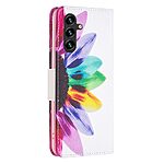 Θήκη Samsung Galaxy A35 5G OEM Colorful Petals με βάση στήριξης, υποδοχές καρτών και μαγνητικό κούμπωμα Flip Wallet από συνθετικό δέρμα και TPU - Image 5