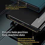 Θήκη Samsung Galaxy A35 5G New Design Leather Stand Cover από συνθετικό δέρμα γαλάζιο - Image 5