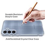 Θήκη Samsung Galaxy A35 5G OEM Silicone Sockproof V6 Anti-Slip Transparent Πλάτη TPU - Image 3