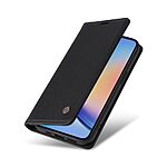 Θήκη Samsung Galaxy A35 5G YIKATU Folio Series με βάση στήριξης, υποδοχή καρτών και μαγνητικό κούμπωμα Flip Wallet από συνθετικό δέρμα και TPU μαύρο - Image 5