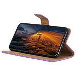 Θήκη Samsung Galaxy A55 5G Mad Mask Leather Wallet Case με βάση στήριξης, υποδοχές καρτών και μαγνητικό κούμπωμα Flip Wallet από συνθετικό δέρμα μωβ - Image 3