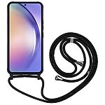 Θήκη Samsung Galaxy A55 5G OEM Soft Silicone Sockproof v3 πλάτη με κορδόνι από αντικραδασμικό TPU μαύρο - Image 2