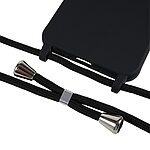 Θήκη Samsung Galaxy A55 5G OEM Soft Silicone Sockproof v3 πλάτη με κορδόνι από αντικραδασμικό TPU μαύρο - Image 4