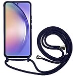 Θήκη Samsung Galaxy A55 5G OEM Soft Silicone Sockproof v3 πλάτη με κορδόνι από αντικραδασμικό TPU μπλε σκούρο - Image 2