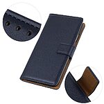 Θήκη Xiaomi 14 5G Mad Mask Leather Wallet Case με βάση στήριξης, υποδοχές καρτών και μαγνητικό κούμπωμα Flip Wallet από συνθετικό δέρμα μπλε - Image 4