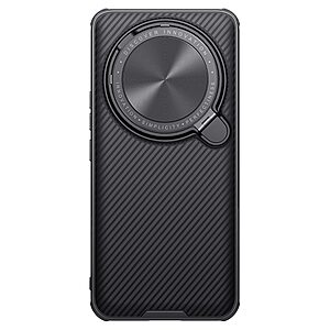 Θήκη Xiaomi 14 Ultra 5G NiLLkin Camshield Prop Magnetic Series Πλάτη με προστασία για την κάμερα και βάση στήριξης από σκλήρό Premium TPU μαύρο