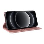 Θήκη Xiaomi 14 Ultra 5G YIKATU Folio Series με βάση στήριξης, υποδοχή καρτών και μαγνητικό κούμπωμα Flip Wallet από συνθετικό δέρμα και TPU ροζ χρυσό - Image 4