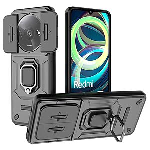 Θήκη Xiaomi Redmi A3 Mad Mask Camshield Armor Guard v4 Πλάτη με προστασία για την κάμερα