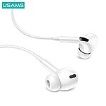 Ακουστικά USAMS In-Ear EP-47 3.5mm jack 1.2m λευκό (HSEP4702) - Image 3