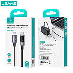 Καλώδιο Φόρτισης Fast Charging και Data USAMS Sufeng Series Aluminum Alloy Type-C σε Type-C 100W 1.20m (SJ671USB01) μαύρο - Image 5