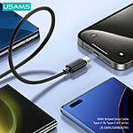 Καλώδιο Φόρτισης και Data USAMS KY Series Type-C σε Type-C 60W 3.0m (SJ701USB02) λευκό - Image 2