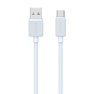 Καλώδιο Φόρτισης και Data USAMS KY Series USB-A σε Type-C 3A 2.0m (SJ693USB02) λευκό