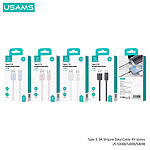 Καλώδιο Φόρτισης και Data USAMS KY Series USB-A σε Type-C 3A 2.0m (SJ693USB02) λευκό - Image 5