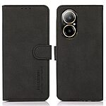 Θήκη Realme C67 4G KHAZNEH Litchi Skin Texture Leather με βάση στήριξης