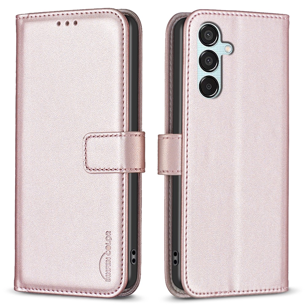 Θήκη Samsung Galaxy M15 5G BINFEN COLOR Leather Wallet series 12 με βάση στήριξης Θήκη Samsung Galaxy M15 5G BINFEN COLOR Leather Wallet series 12 με βάση στήριξης