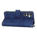 Θήκη Samsung Galaxy M15 5G DIERFENG DF 03 Foldable Series με βάση στήριξης, υποδοχή καρτών και μαγνητικό κούμπωμα Flip Wallet από συνθετικό δέρμα και εσωτερικό TPU μπλε - Image 3