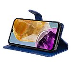 Θήκη Samsung Galaxy M15 5G Mad Mask Foldable Series με βάση στήριξης, υποδοχή καρτών και μαγνητικό κούμπωμα Flip Wallet από συνθετικό δέρμα και εσωτερικό TPU μπλε - Image 3