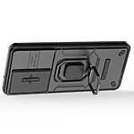 Θήκη Samsung Galaxy M55 5G Mad Mask Camshield Armor Guard v3 Πλάτη με προστασία για την κάμερα, Kickstand και Βάση στήριξης από σκλήρό Premium TPU μαύρο - Image 4