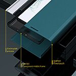 Θήκη Samsung Galaxy M55 5G New Design Leather Stand Cover από συνθετικό δέρμα μαύρο - Image 4