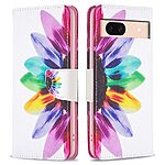 Θήκη Google Pixel 8a 5G OEM Colorful Petals με βάση στήριξης