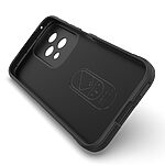 Θήκη Honor 200 Lite 5G Mad Mask Rugged Armor από σκληρό Premium TPU γκρι σκούρο - Image 5