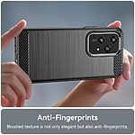 Θήκη Honor 200 Lite 5G Mad Mask Brushed TPU Carbon Πλάτη μαύρο - Image 5